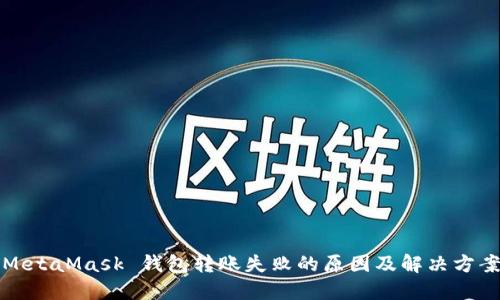 MetaMask 钱包转账失败的原因及解决方案