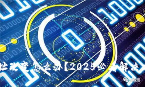 比特币钱包地址改变怎么办？2025必看解决方案！立即了解！