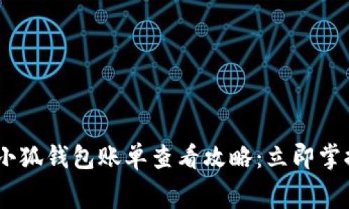 briaoti2023年小狐钱包账单查看攻略：立即掌握你的消费情况！