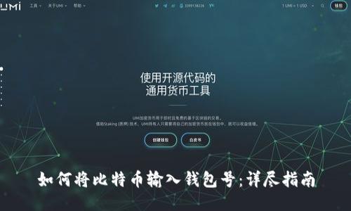 如何将比特币输入钱包号：详尽指南